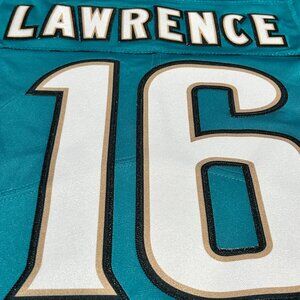 Men's Trevor Lawrence #16 Jacksonville Jaguars Stitched ON-FIELD Jersey Large